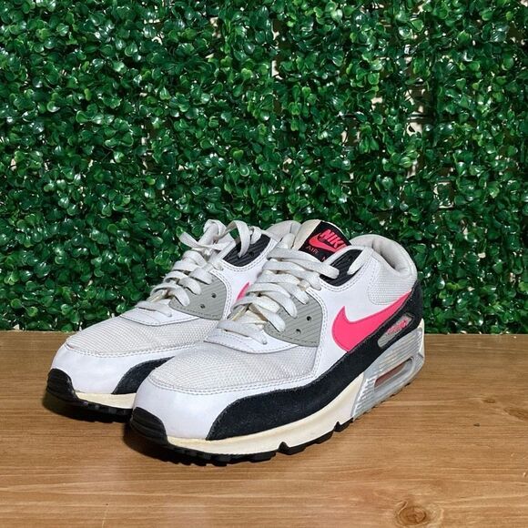 Nike Air Max 90 Essential White Pink, 9 - Picture 1 of 4